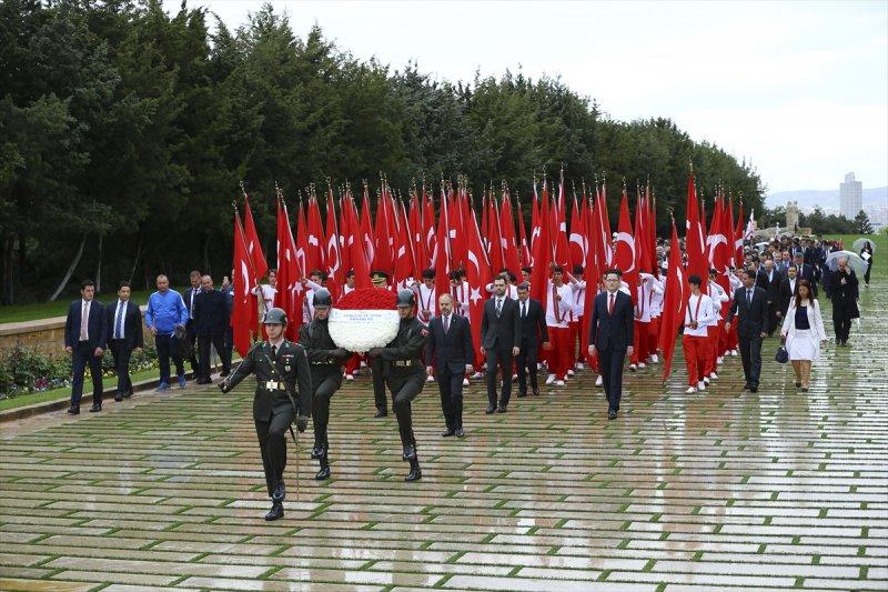 Anıtkabir'den 19 Mayıs görüntüleri 