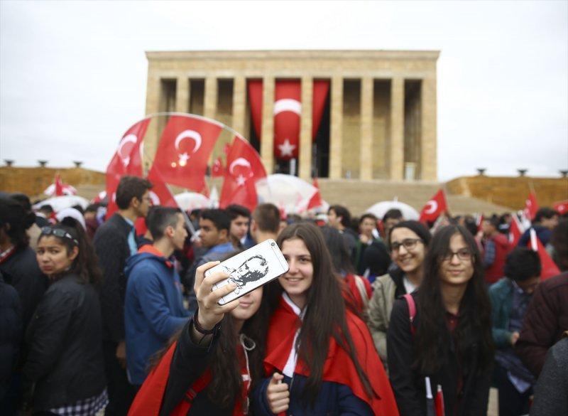 Anıtkabir'den 19 Mayıs görüntüleri 