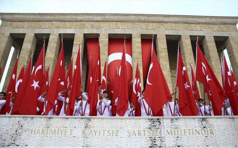 Anıtkabir'den 19 Mayıs görüntüleri 