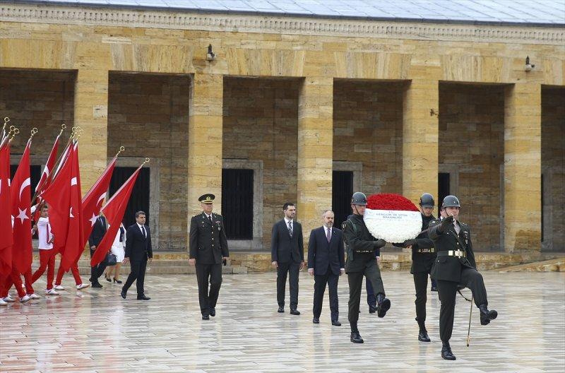 Anıtkabir'den 19 Mayıs görüntüleri 
