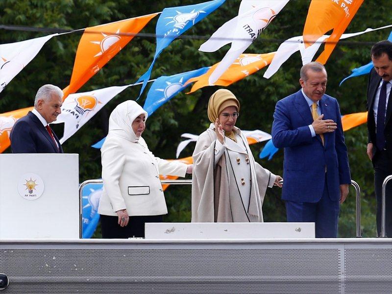 AK Parti kongresinden fotoğraflar