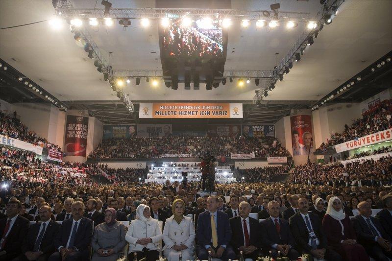 AK Parti kongresinden fotoğraflar