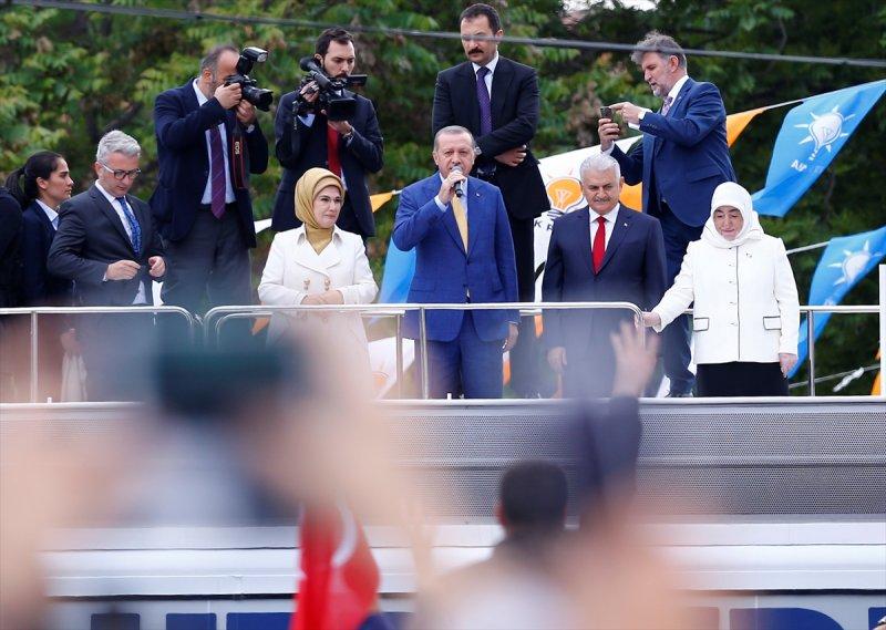 AK Parti kongresinden fotoğraflar