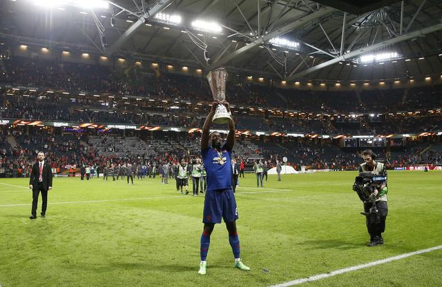 Manchester United - Ajax Avrupa Ligi finali maçından kareler