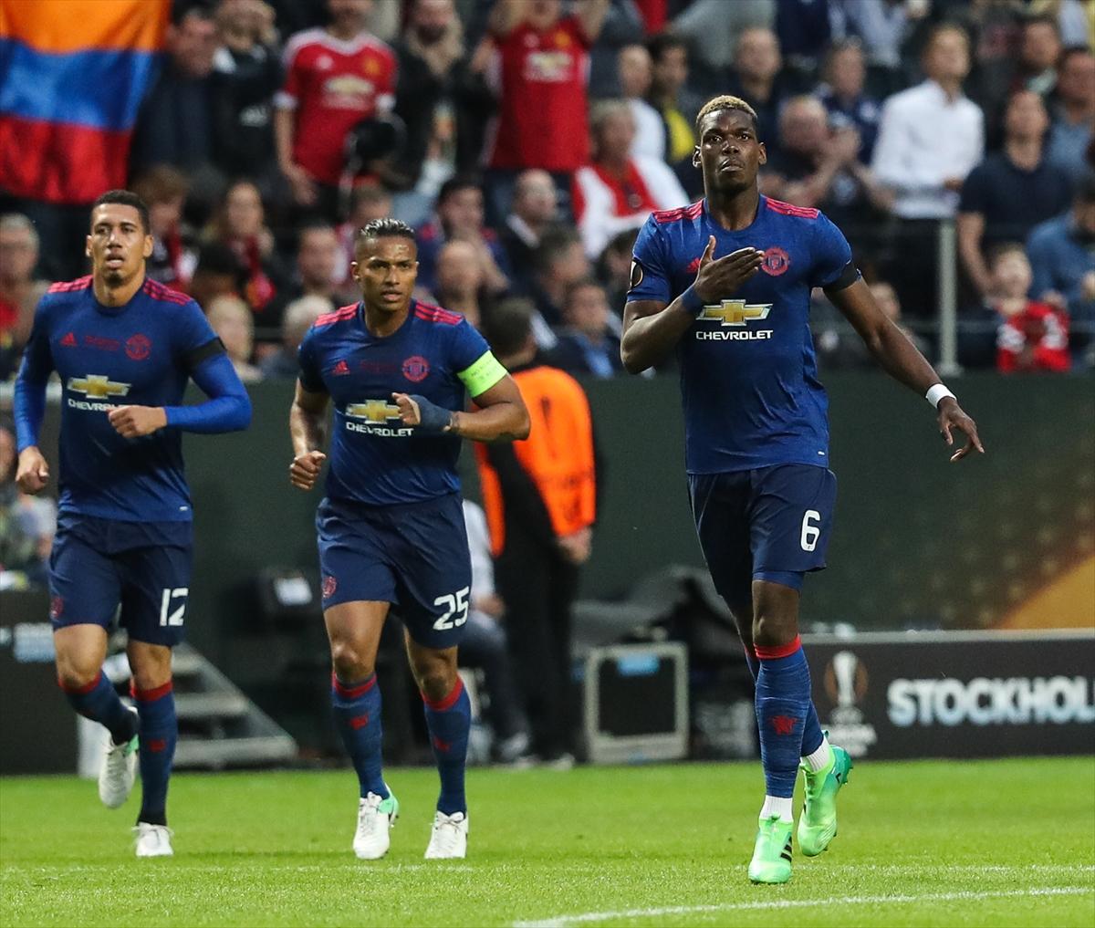 Manchester United - Ajax Avrupa Ligi finali maçından kareler