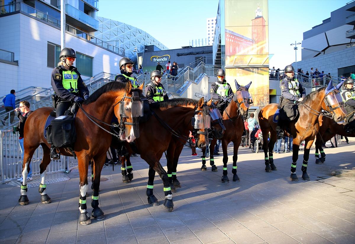 Manchester United - Ajax Avrupa Ligi finali maçından kareler