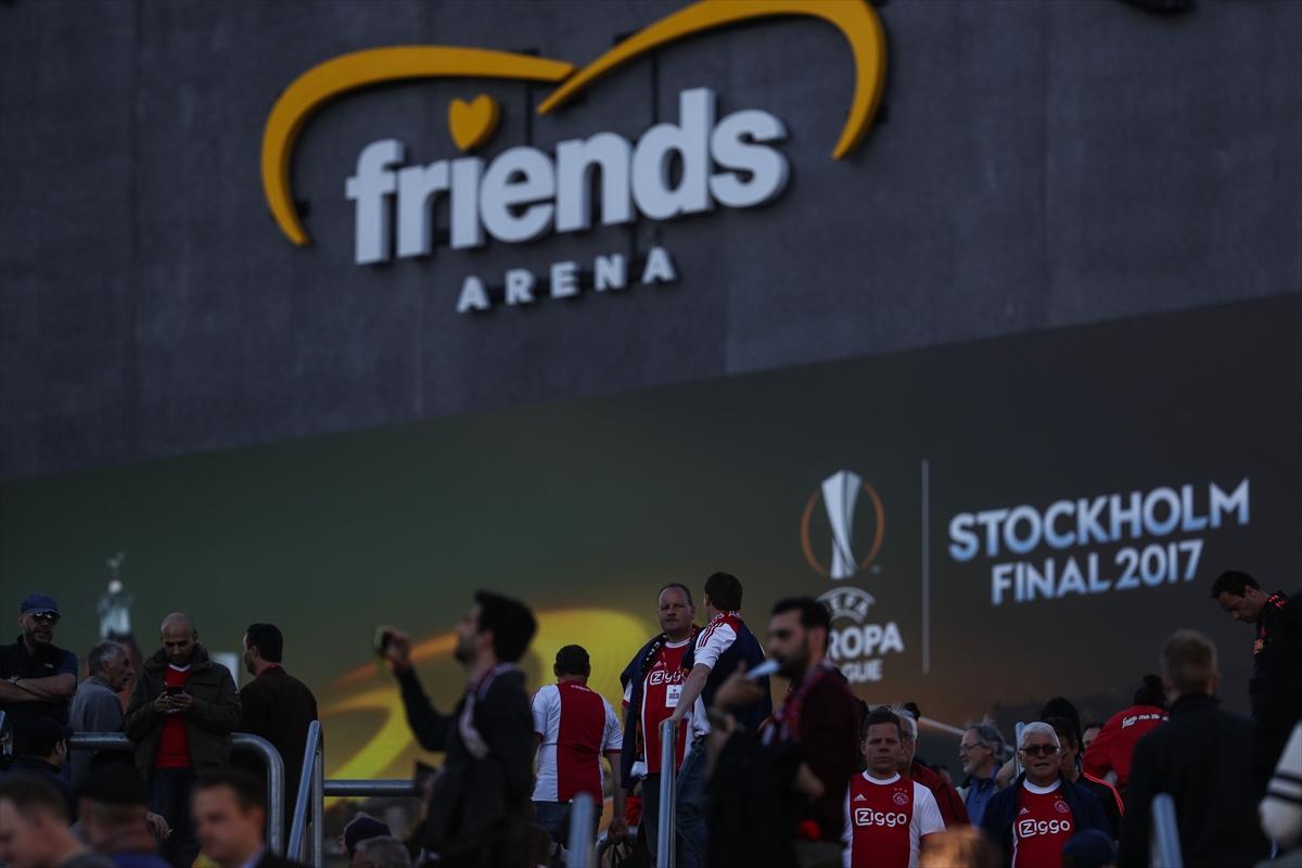 Manchester United - Ajax Avrupa Ligi finali maçından kareler