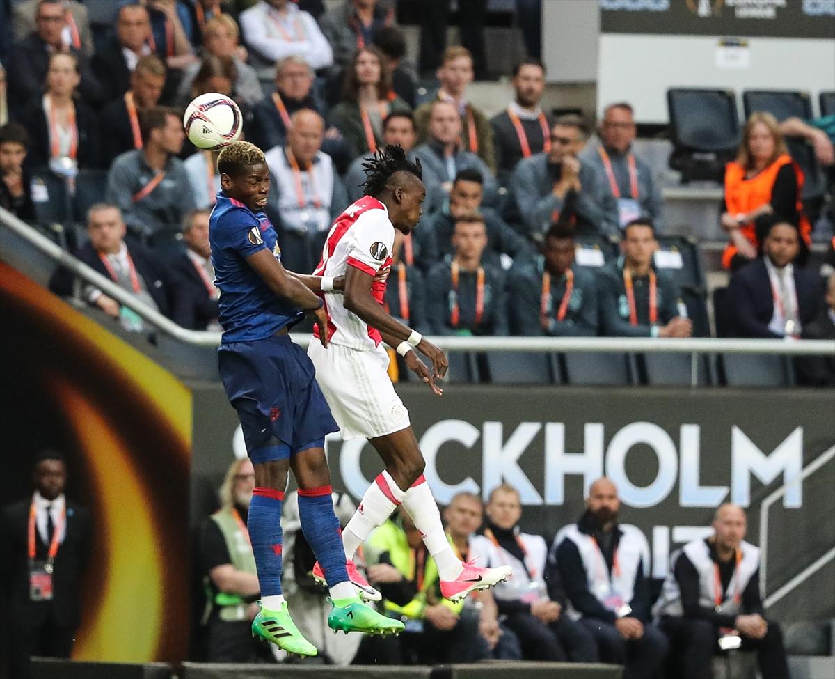 Manchester United - Ajax Avrupa Ligi finali maçından kareler