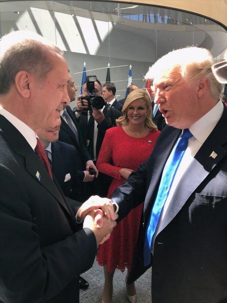 Cumhurbaşkanı Erdoğan NATO Liderler Zirvesi'nde