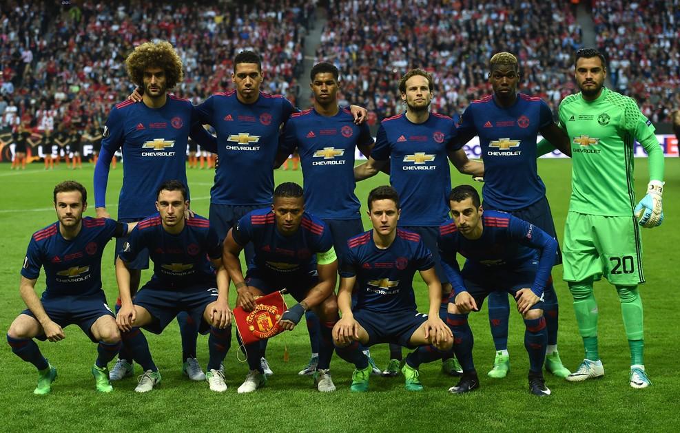 Manchester United - Ajax Avrupa Ligi finali maçından kareler