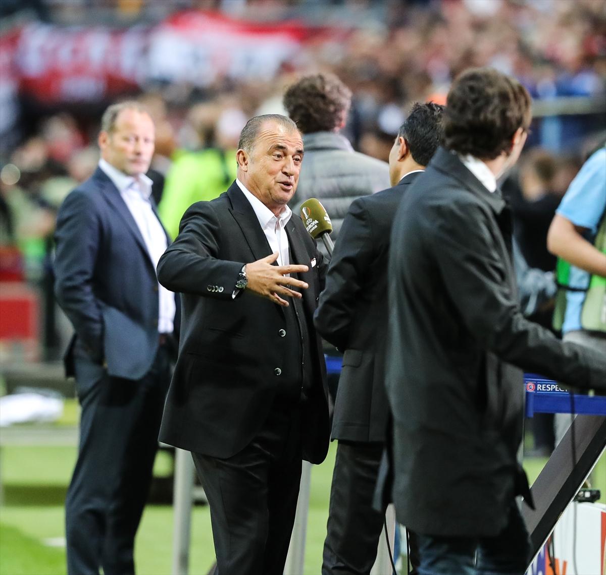 Manchester United - Ajax Avrupa Ligi finali maçından kareler