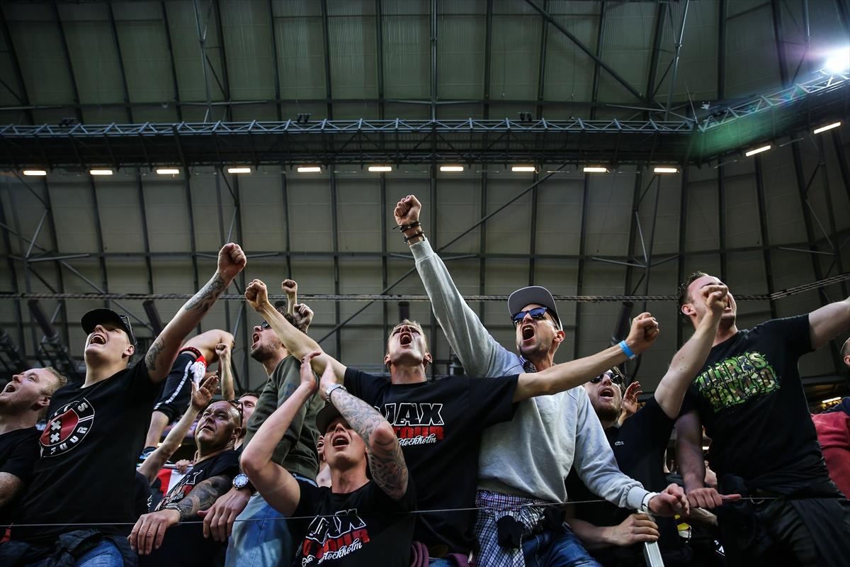 Manchester United - Ajax Avrupa Ligi finali maçından kareler