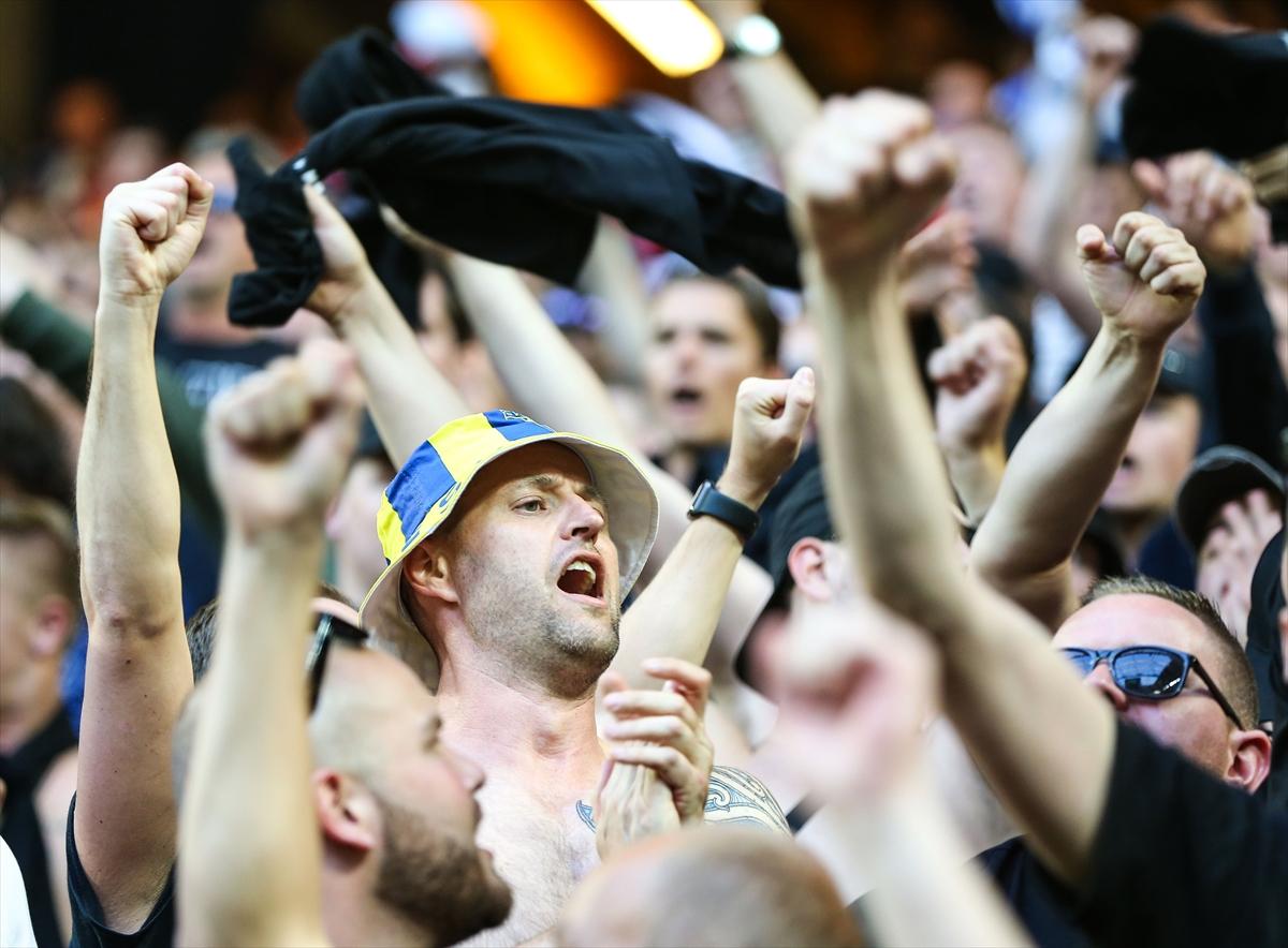 Manchester United - Ajax Avrupa Ligi finali maçından kareler