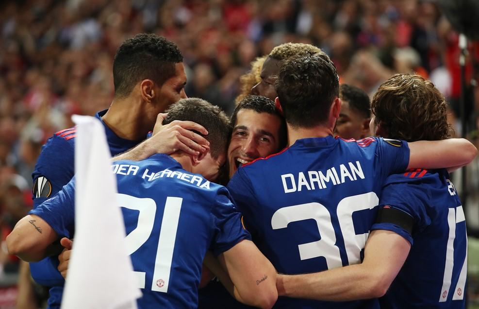 Manchester United - Ajax Avrupa Ligi finali maçından kareler