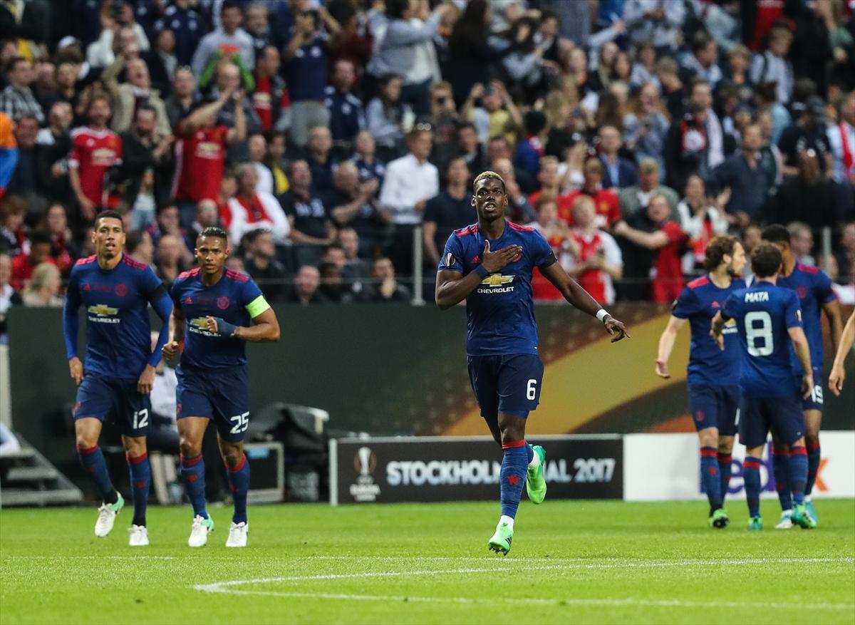 Manchester United - Ajax Avrupa Ligi finali maçından kareler