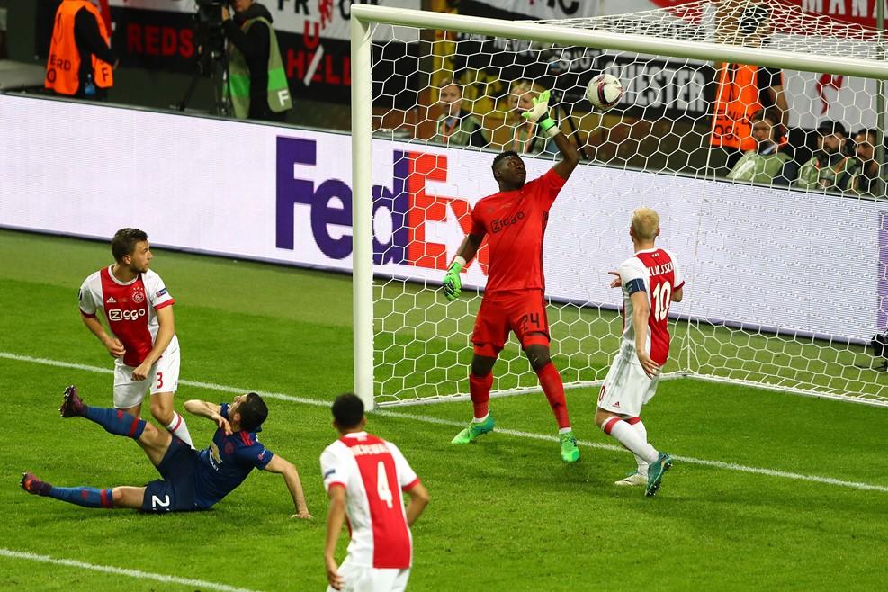 Manchester United - Ajax Avrupa Ligi finali maçından kareler