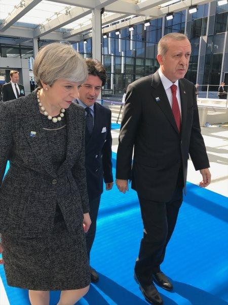 Cumhurbaşkanı Erdoğan NATO Liderler Zirvesi'nde