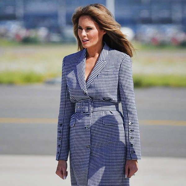 Melania Trump'ın dudak uçuklatan ceketi