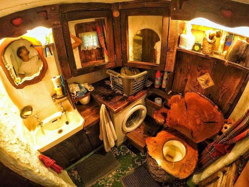 Hobbit evlerinin muhteşem mimarisi 