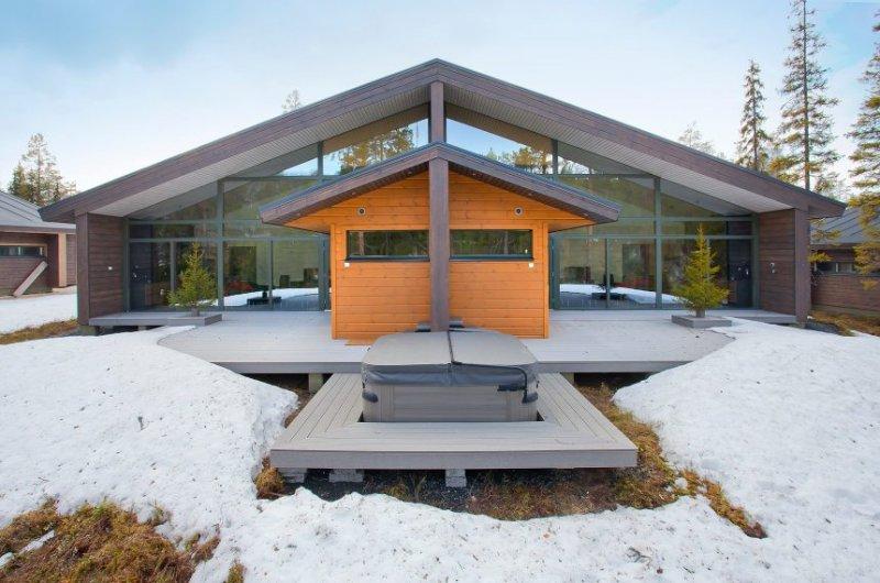 Kuzey Finlandiya doğa tutkunları için tasarlanan muhteşem villalar