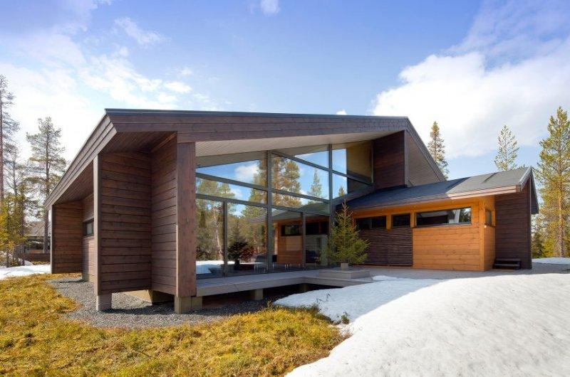Kuzey Finlandiya doğa tutkunları için tasarlanan muhteşem villalar