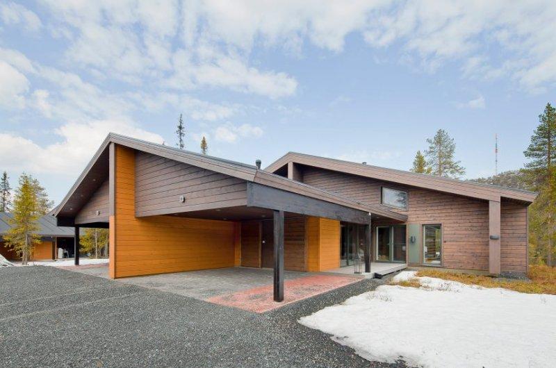 Kuzey Finlandiya doğa tutkunları için tasarlanan muhteşem villalar