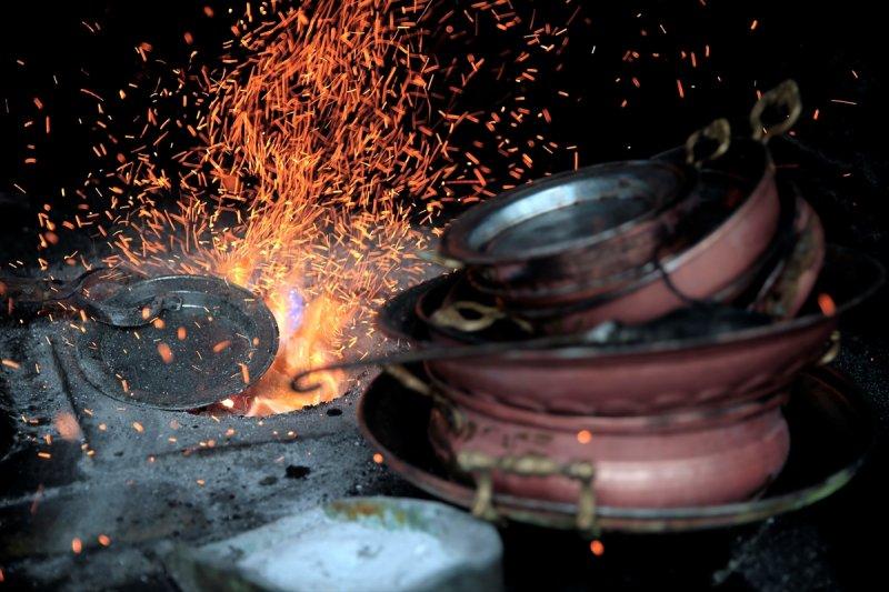 Kalaycılar Bayram mesaisinde