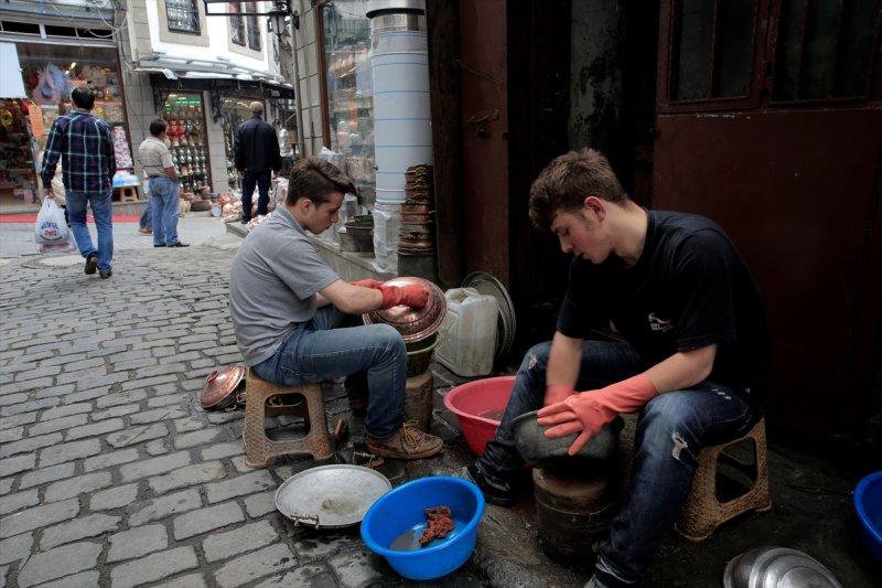 Kalaycılar Bayram mesaisinde