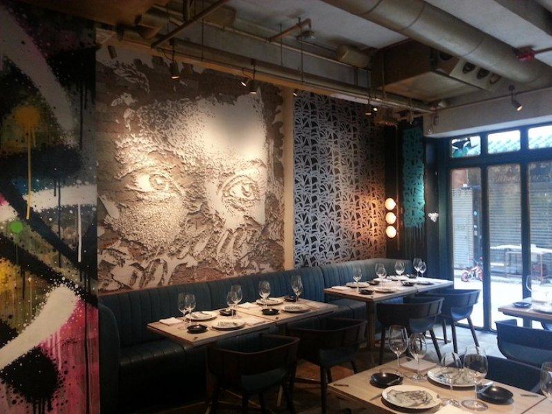 Sokak sanatı iç mekan tasarımlarına ilham verdi 