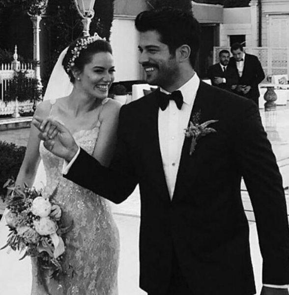 Fahriye Evcen ve Burak Özçivit evlendi 
