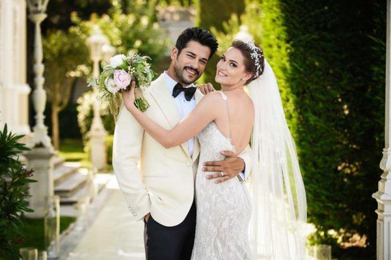 Fahriye Evcen ve Burak Özçivit evlendi 