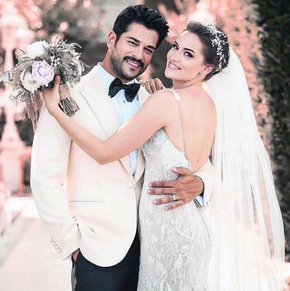 Fahriye Evcen ve Burak Özçivit evlendi 