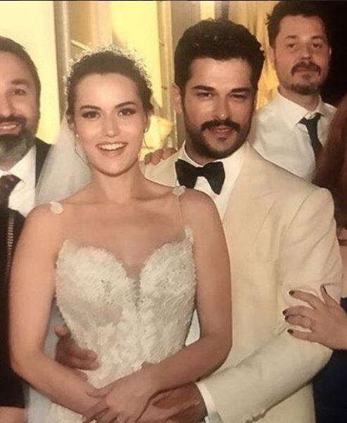 Fahriye Evcen ve Burak Özçivit evlendi 