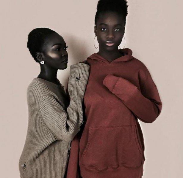 Instagram'ın sıradışı fenomeni Nyakim Gatwech