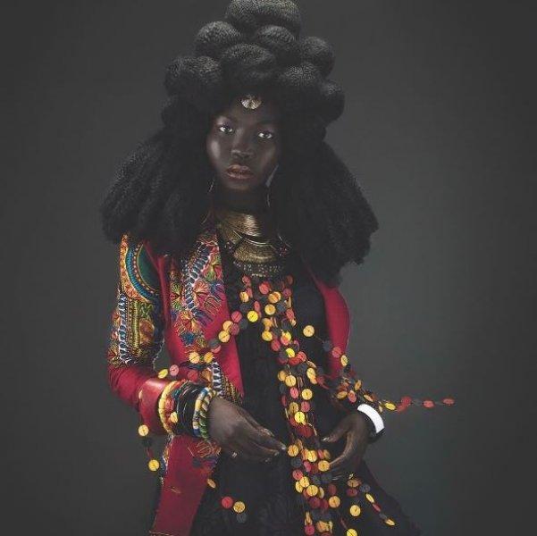 Instagram'ın sıradışı fenomeni Nyakim Gatwech