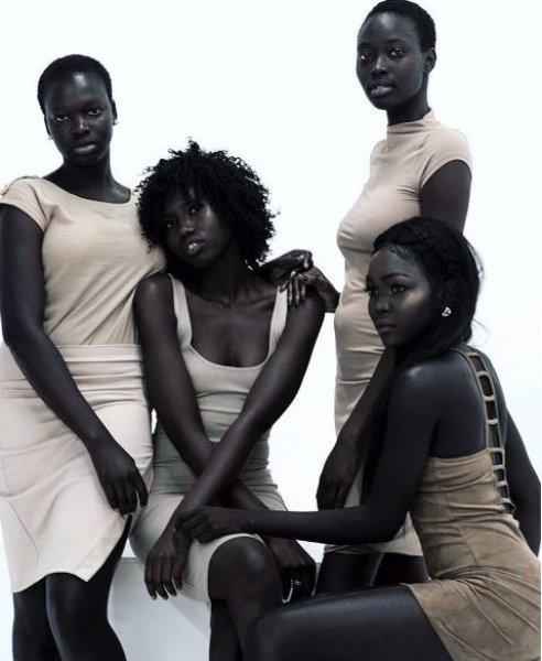 Instagram'ın sıradışı fenomeni Nyakim Gatwech