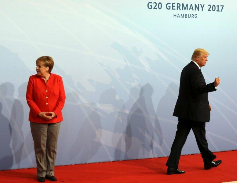 Dünya liderleri G20 için Almanya'da