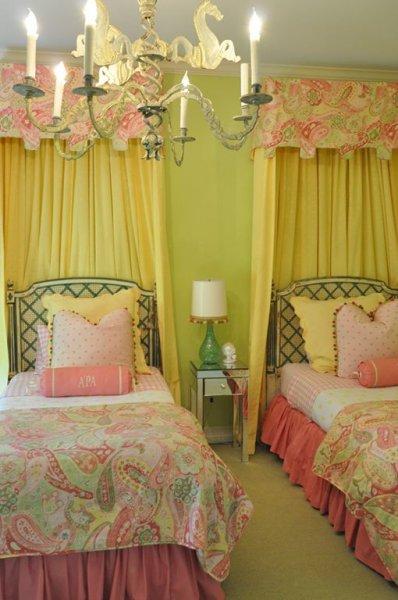 İkiz çocuk odası dekorasyonu