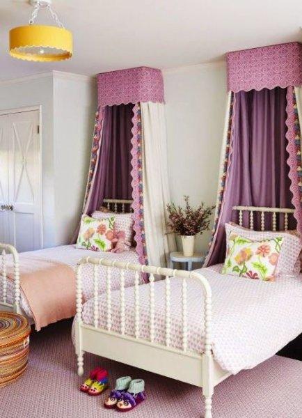 İkiz çocuk odası dekorasyonu