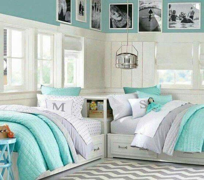 İkiz çocuk odası dekorasyonu