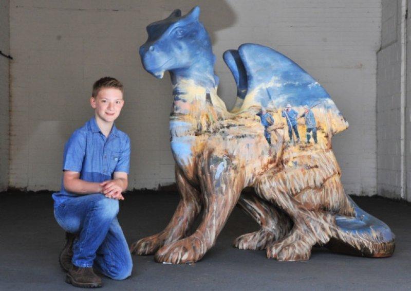 14 yaşındaki milyoner ressam