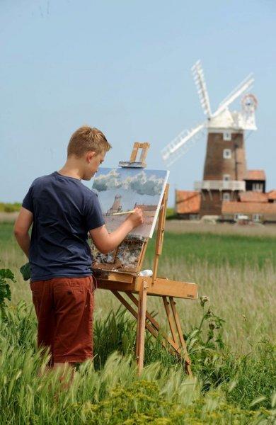 14 yaşındaki milyoner ressam