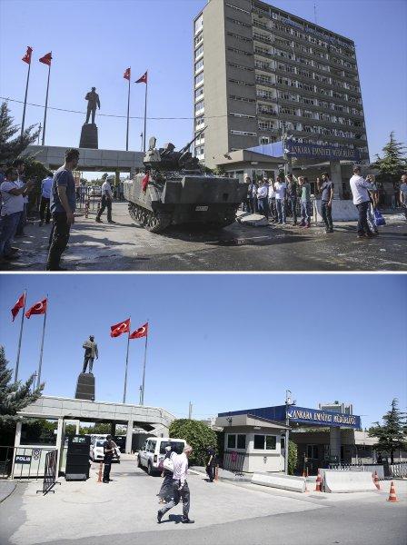 15 Temmuz'dan bir yıl sonra direnişin simge mekanları