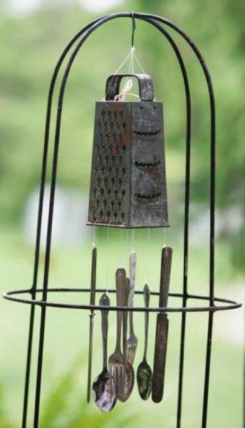 El yapımı dekoratif rüzgar çanları 