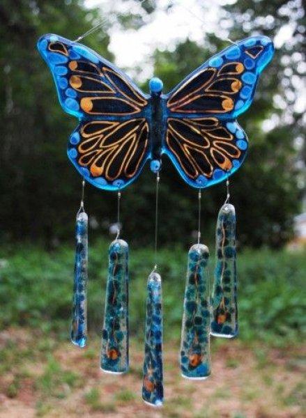 El yapımı dekoratif rüzgar çanları 