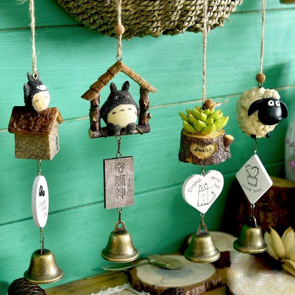 El yapımı dekoratif rüzgar çanları 