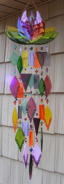 El yapımı dekoratif rüzgar çanları 