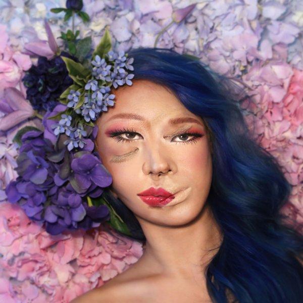 Makyaj sanatçısından muhteşem illüzyonlar