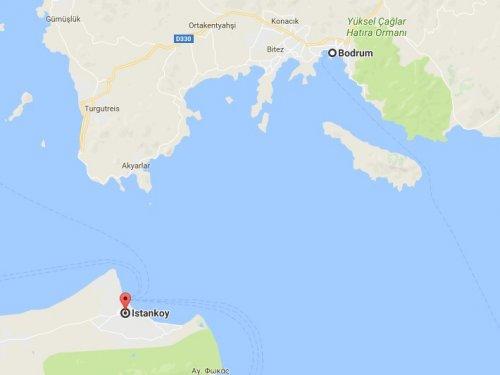 Ege Denizi'ndeki depremin ardından İstanköy (Kos) Adası