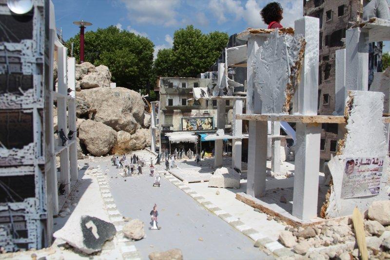 Hollanda'da Halep'i Yaşa minyatür sergisi